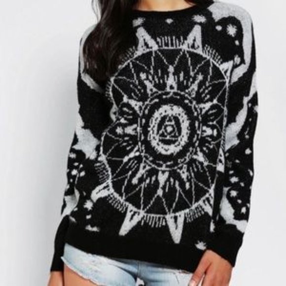 Staring at Stars Sweaters - Trippy UO sweater